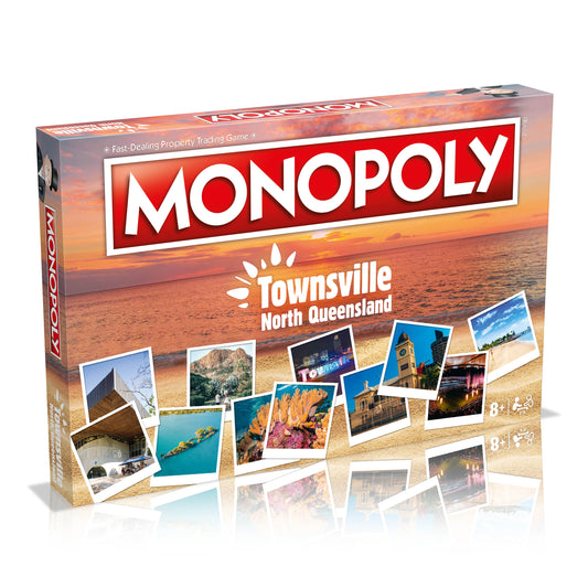 Townsville Edition Monopoly Board